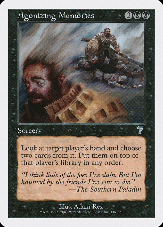 Agonizing Memories [Seventh Edition] | Card Merchant Takapuna