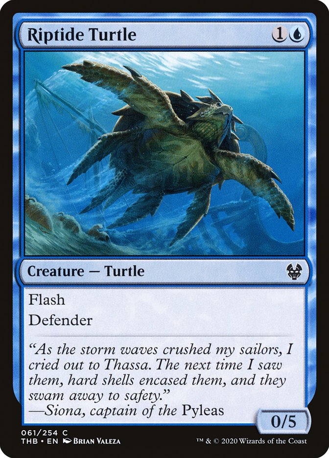 Riptide Turtle [Theros Beyond Death] | Card Merchant Takapuna