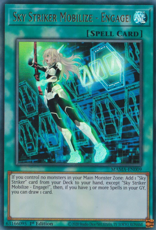 Sky Striker Mobilize - Engage! [MAMA-EN009] Ultra Rare | Card Merchant Takapuna