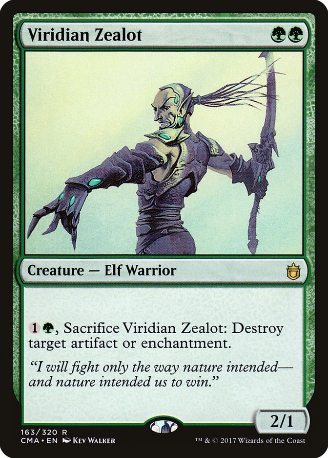 Viridian Zealot [Commander Anthology] | Card Merchant Takapuna