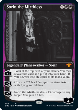 Sorin the Mirthless [Innistrad: Double Feature] | Card Merchant Takapuna