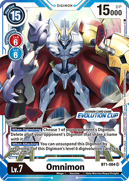 Omnimon [BT1-084] (Evolution Cup) [Release Special Booster Ver.1.0 Promos] | Card Merchant Takapuna