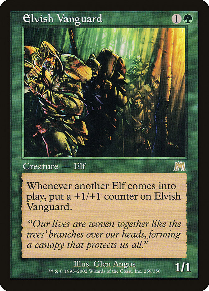 Elvish Vanguard [Onslaught] | Card Merchant Takapuna