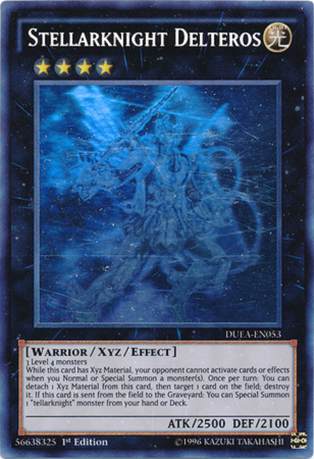 Stellarknight Delteros [DUEA-EN053] Ghost Rare | Card Merchant Takapuna