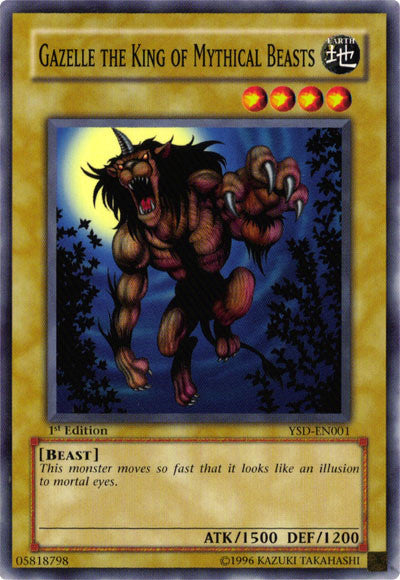 Gazelle the King of Mythical Beasts [YSD-EN001] Common | Card Merchant Takapuna