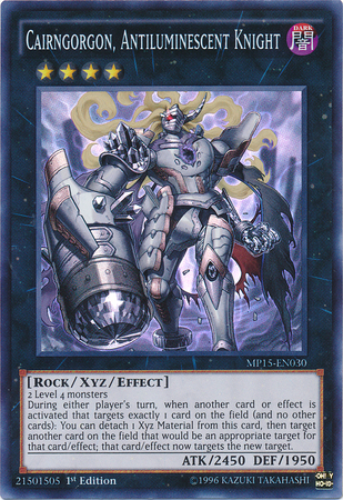 Cairngorgon, Antiluminescent Knight [MP15-EN030] Super Rare | Card Merchant Takapuna