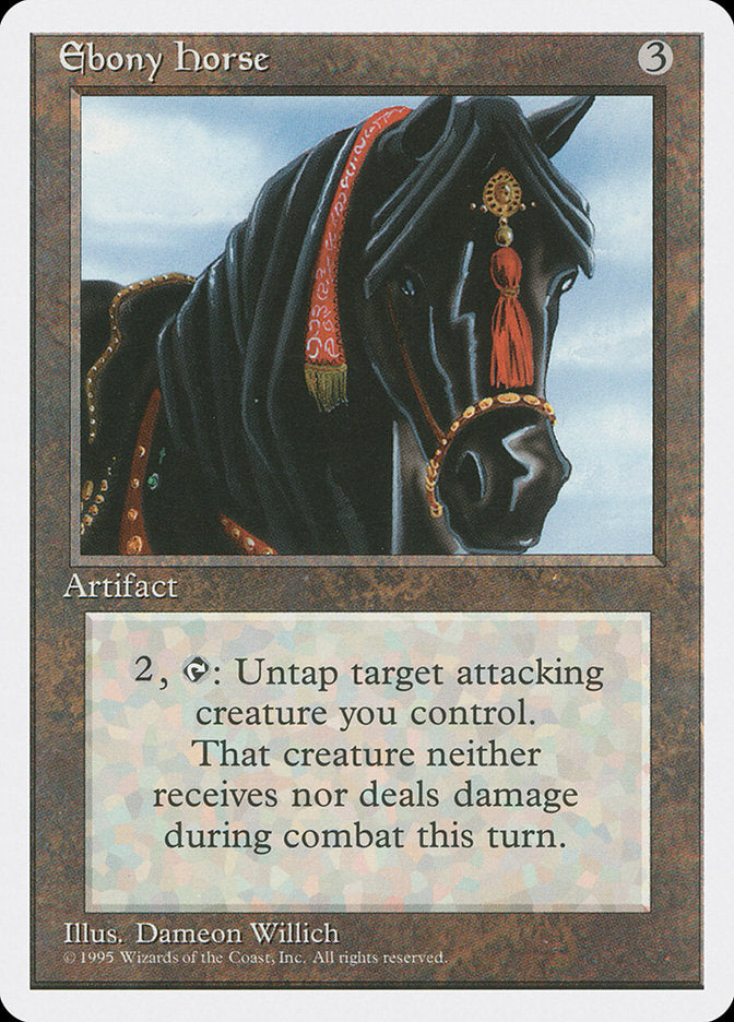 Ebony Horse [Fourth Edition] | Card Merchant Takapuna