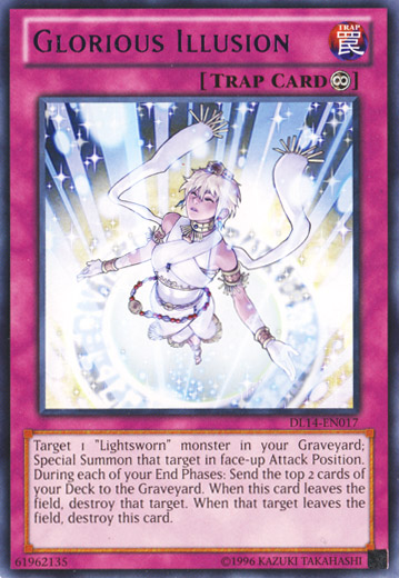 Glorious Illusion (Purple) [DL14-EN017] Rare | Card Merchant Takapuna