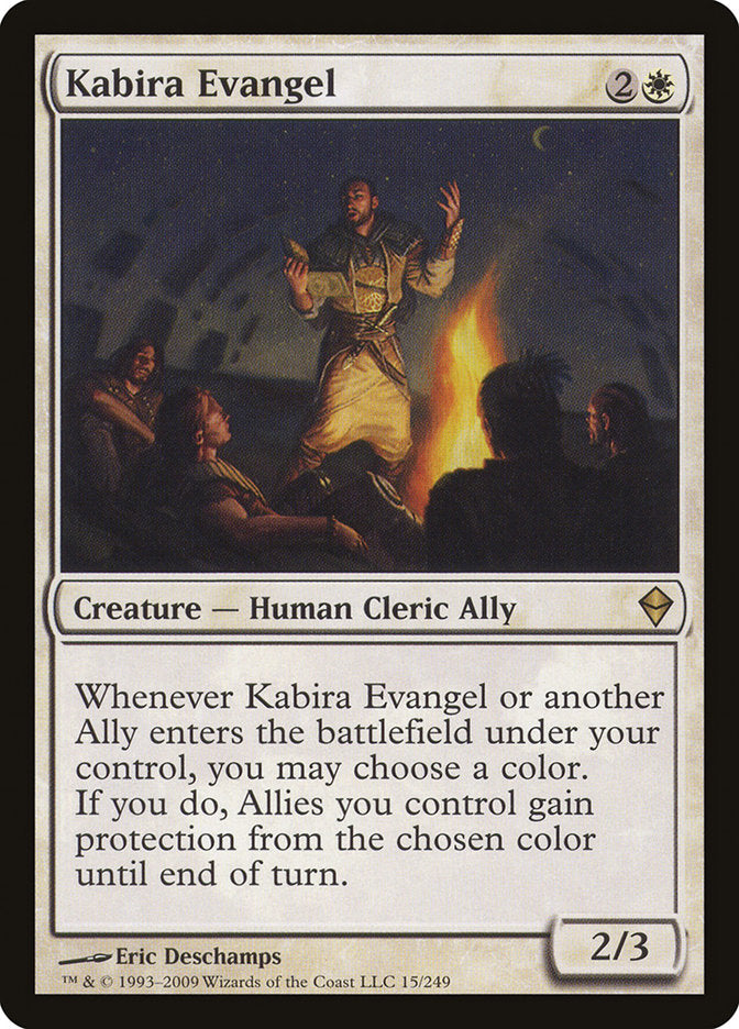 Kabira Evangel [Zendikar] | Card Merchant Takapuna