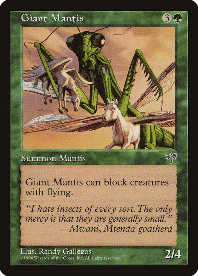 Giant Mantis [Mirage] | Card Merchant Takapuna