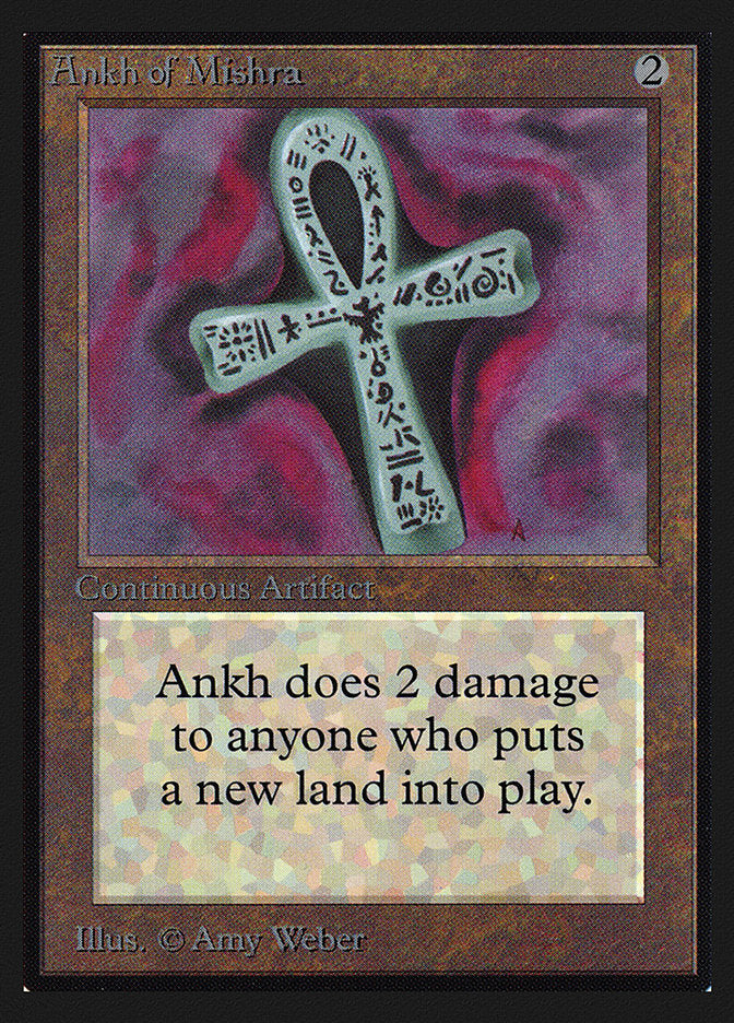 Ankh of Mishra [International Collectors' Edition] | Card Merchant Takapuna