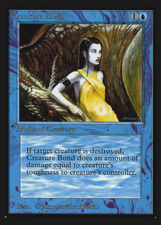 Creature Bond [International Collectors' Edition] | Card Merchant Takapuna