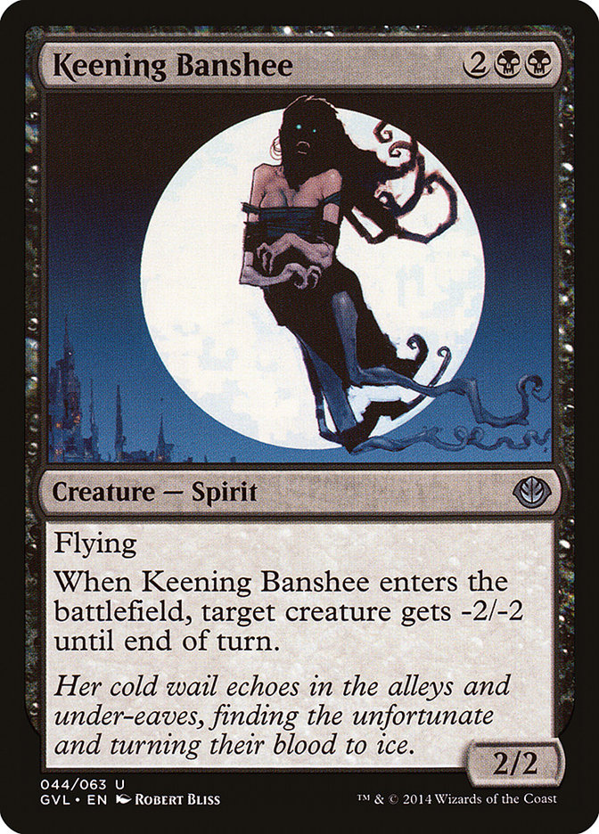 Keening Banshee (Garruk vs. Liliana) [Duel Decks Anthology] | Card Merchant Takapuna