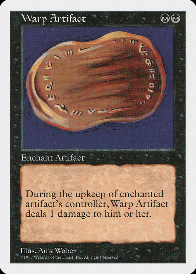 Warp Artifact [Fifth Edition] | Card Merchant Takapuna