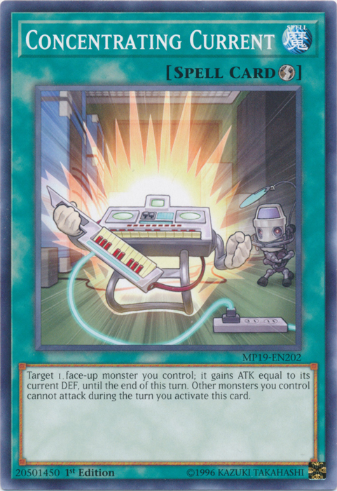 Concentrating Current [MP19-EN202] Common | Card Merchant Takapuna