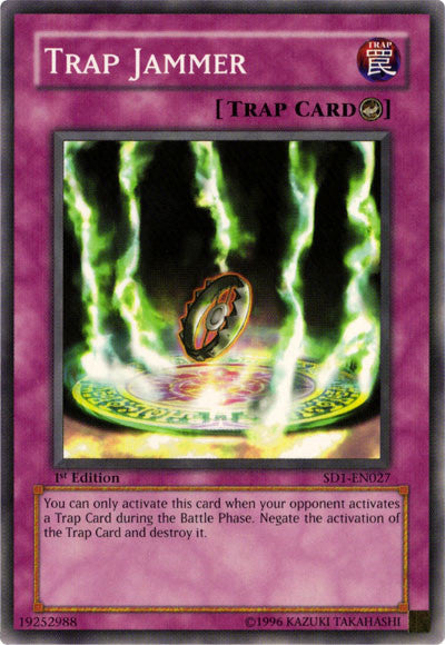 Trap Jammer [SD1-EN027] Common | Card Merchant Takapuna