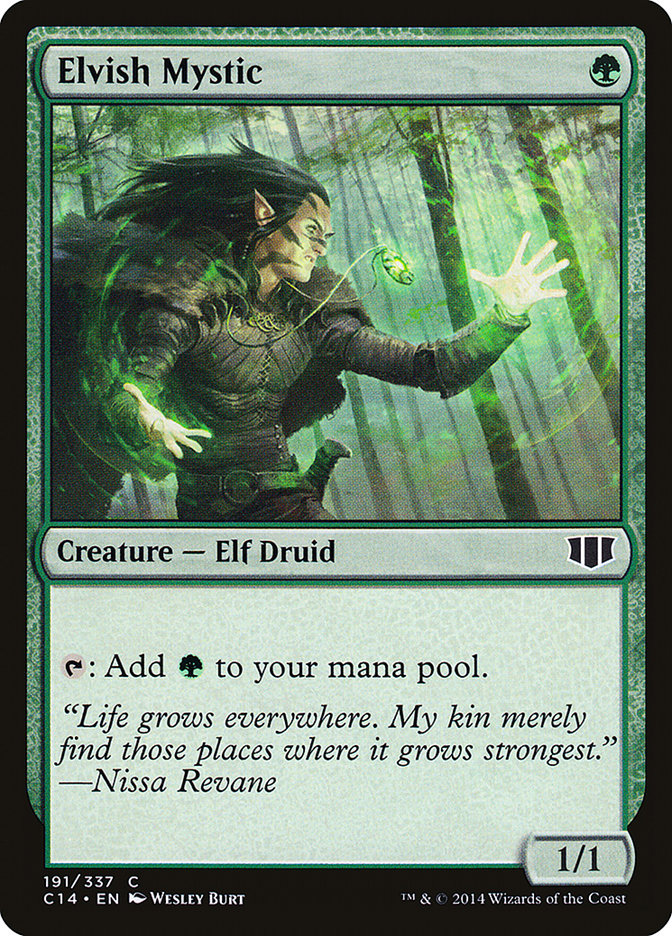 Elvish Mystic [Commander 2014] | Card Merchant Takapuna