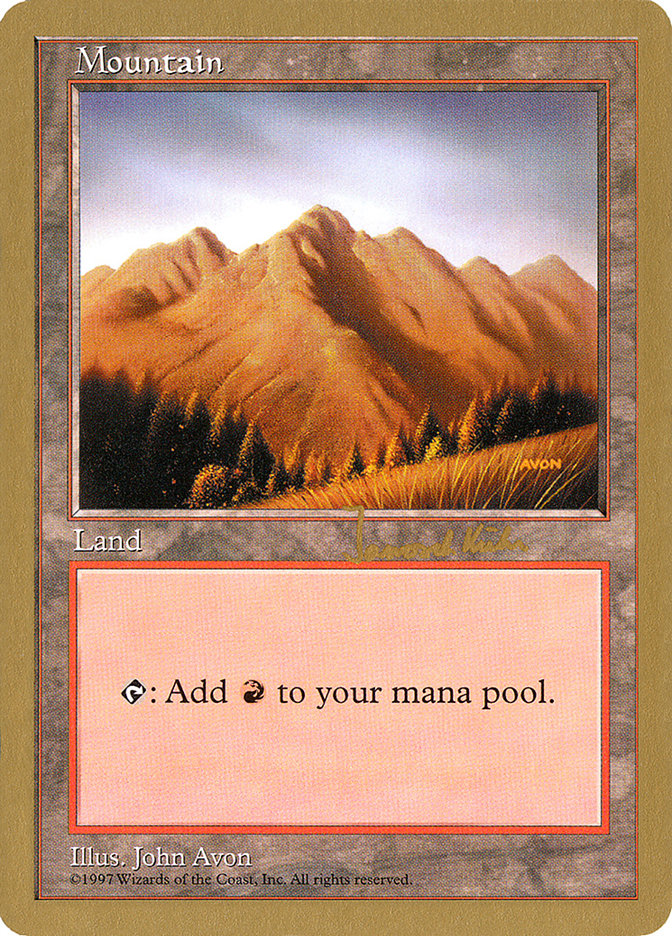 Mountain (jk444) (Janosch Kuhn) [World Championship Decks 1997] | Card Merchant Takapuna