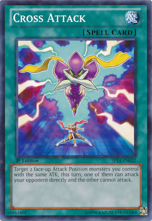 Cross Attack [SP14-EN032] Starfoil Rare | Card Merchant Takapuna