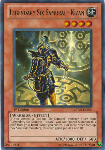 Legendary Six Samurai - Kizan [STOR-EN020] Super Rare | Card Merchant Takapuna