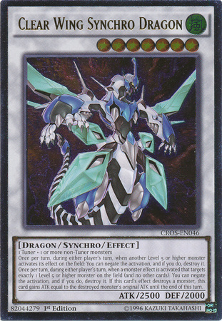 Clear Wing Synchro Dragon (UTR) [CROS-EN046] Ultimate Rare | Card Merchant Takapuna