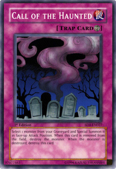 Call of the Haunted [SD4-EN027] Common | Card Merchant Takapuna