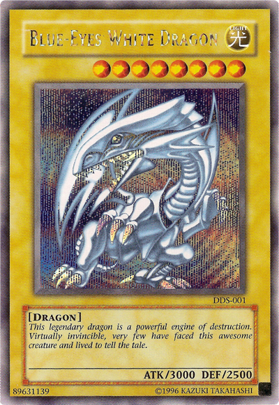 Blue-Eyes White Dragon (Dark Duel Stories) [DDS-001] Secret Rare | Card Merchant Takapuna