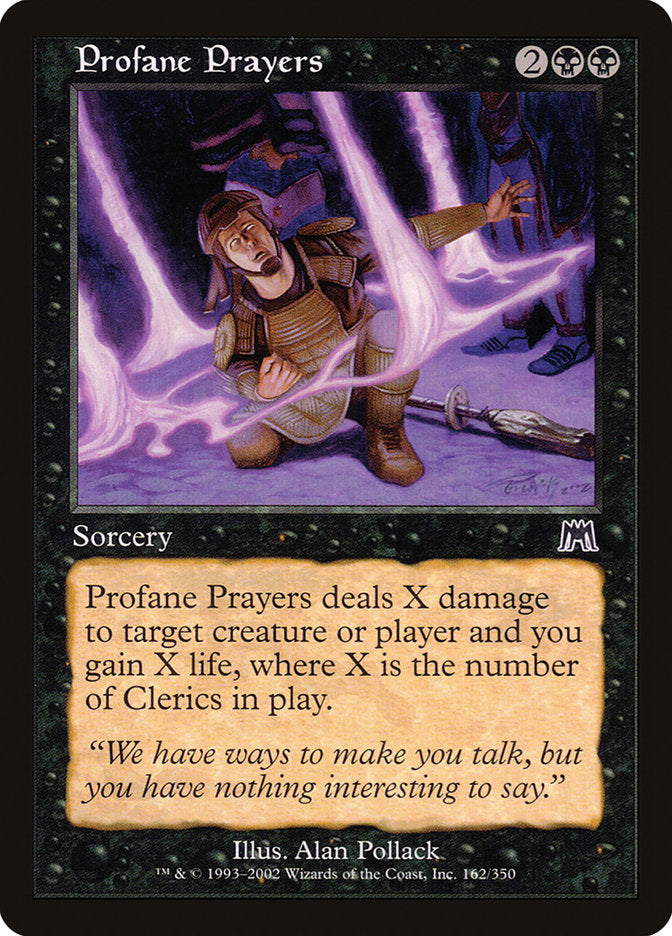 Profane Prayers [Onslaught] | Card Merchant Takapuna