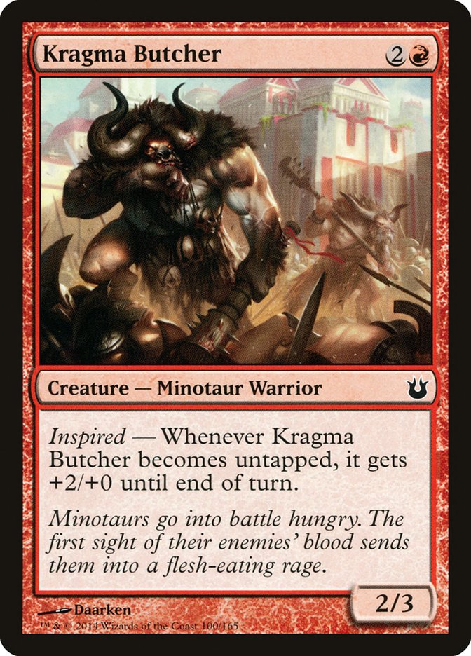 Kragma Butcher [Born of the Gods] | Card Merchant Takapuna