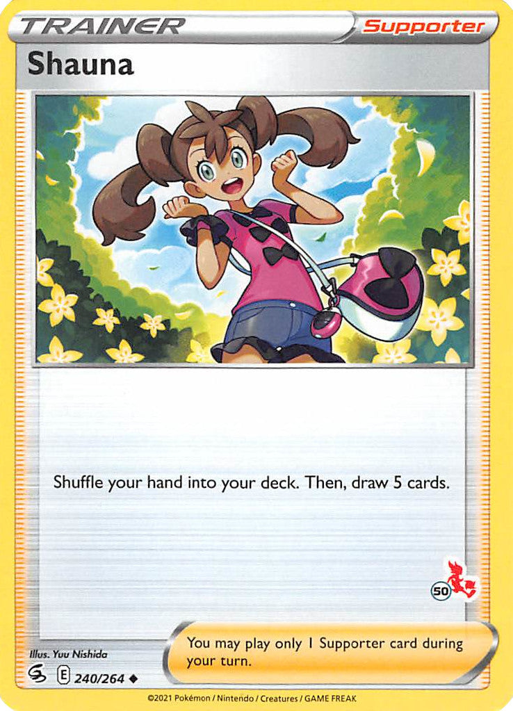 Shauna (240/264) (Cinderace Stamp #50) [Battle Academy 2022] | Card Merchant Takapuna