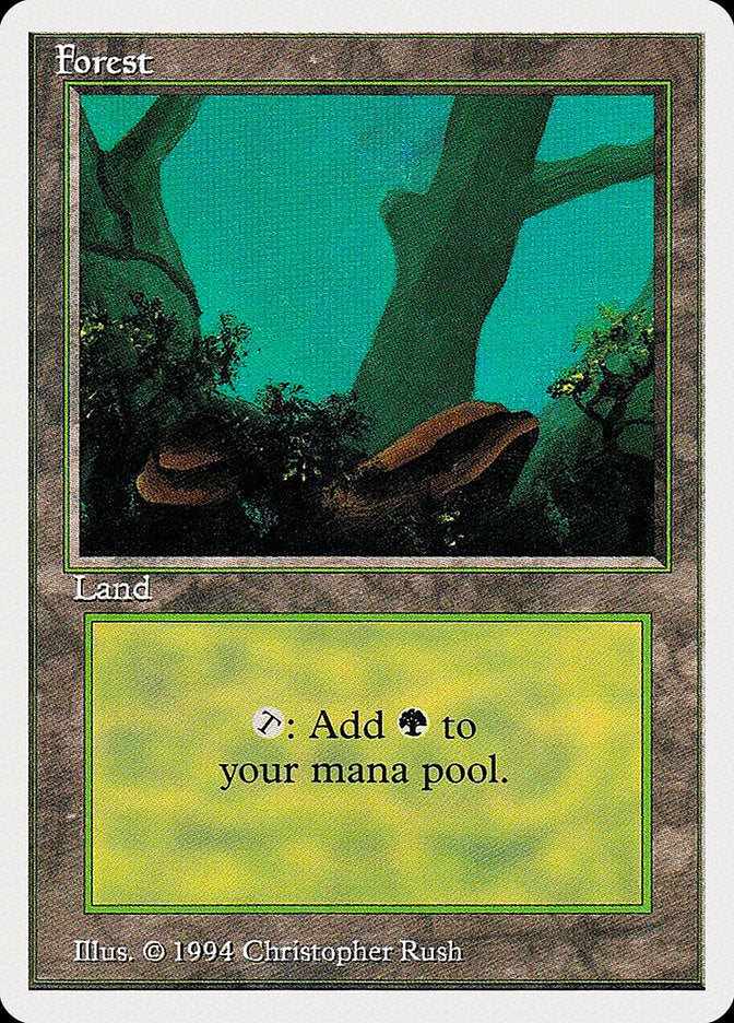 Forest (304) [Summer Magic / Edgar] | Card Merchant Takapuna