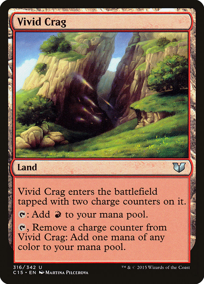 Vivid Crag [Commander 2015] | Card Merchant Takapuna