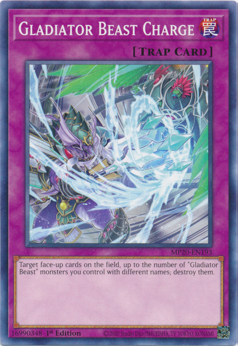 Gladiator Beast Charge [MP20-EN193] Common | Card Merchant Takapuna