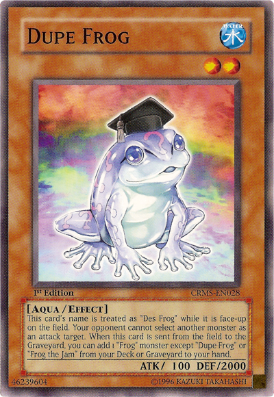 Dupe Frog [CRMS-EN028] Common | Card Merchant Takapuna