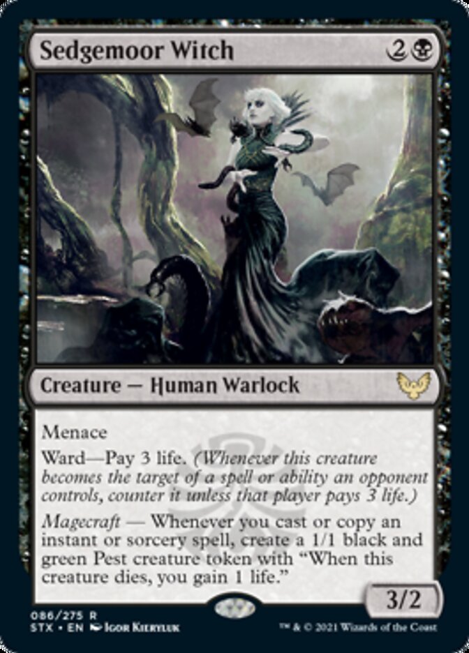 Sedgemoor Witch [Strixhaven: School of Mages] | Card Merchant Takapuna