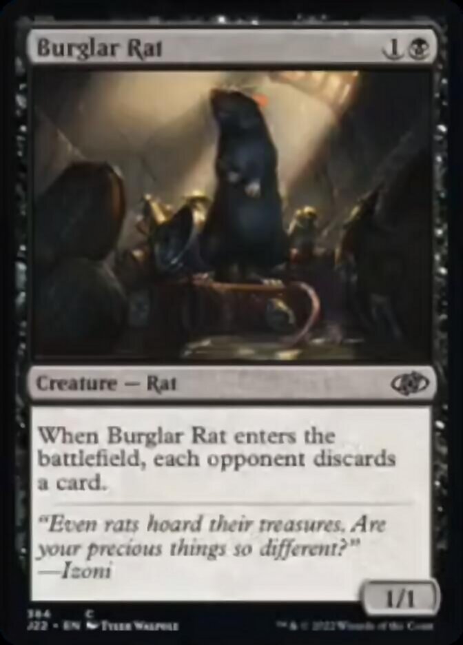 Burglar Rat [Jumpstart 2022] | Card Merchant Takapuna