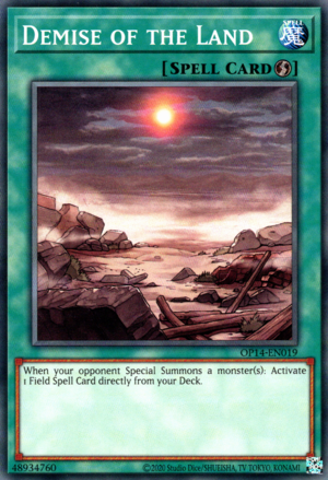 Demise of the Land [OP14-EN019] Common | Card Merchant Takapuna