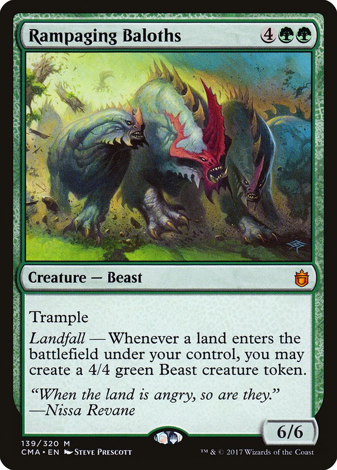 Rampaging Baloths [Commander Anthology] | Card Merchant Takapuna