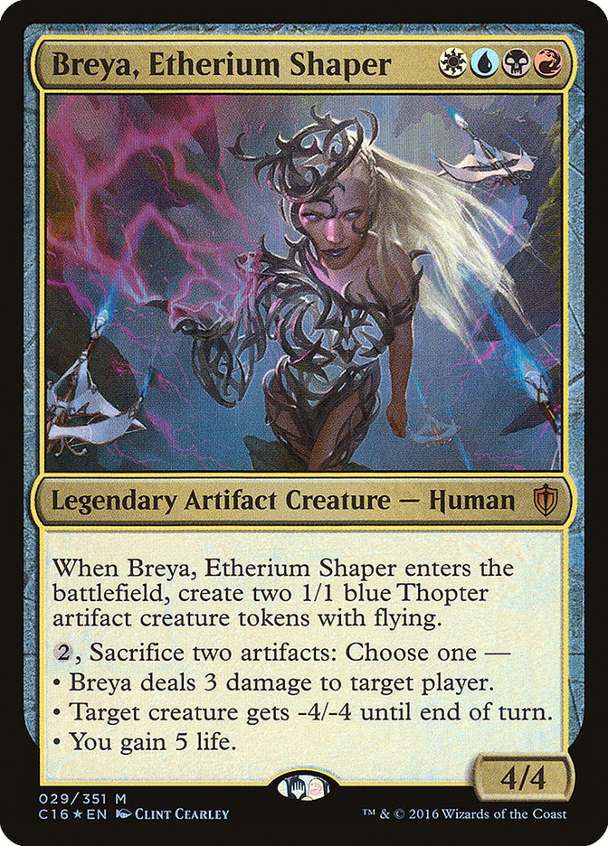 Breya, Etherium Shaper [Commander 2016] | Card Merchant Takapuna