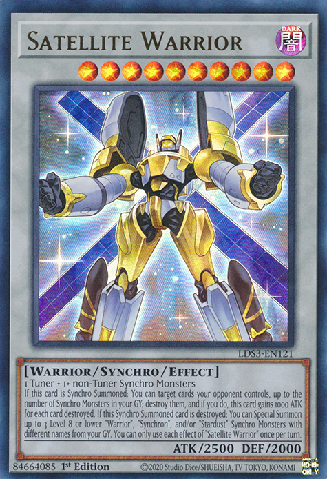 Satellite Warrior [LDS3-EN121] Ultra Rare | Card Merchant Takapuna