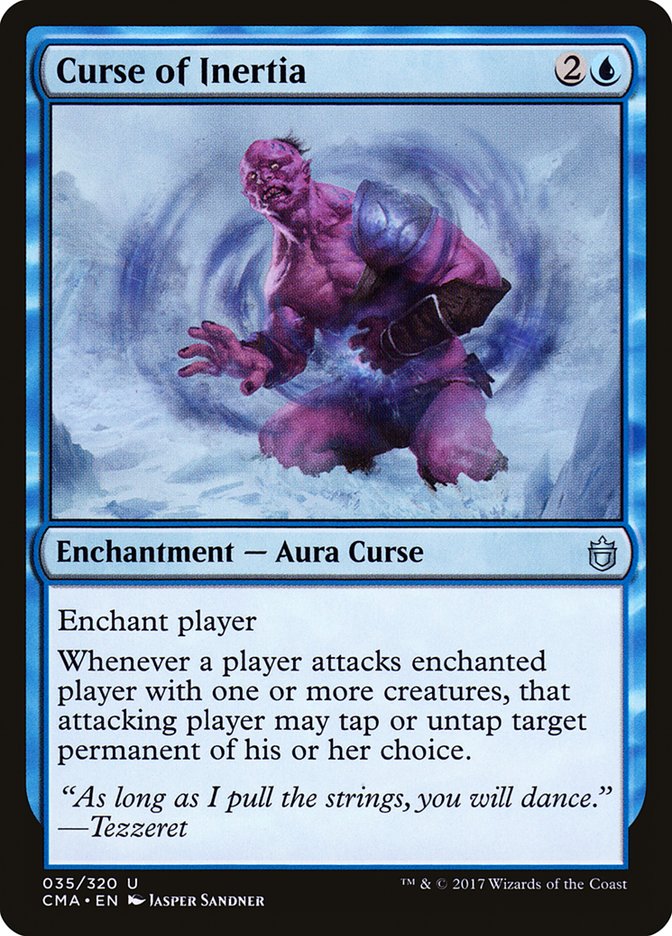 Curse of Inertia [Commander Anthology] | Card Merchant Takapuna