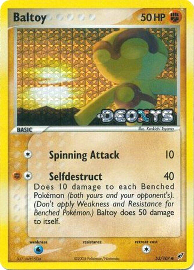 Baltoy (53/107) (Stamped) [EX: Deoxys] | Card Merchant Takapuna