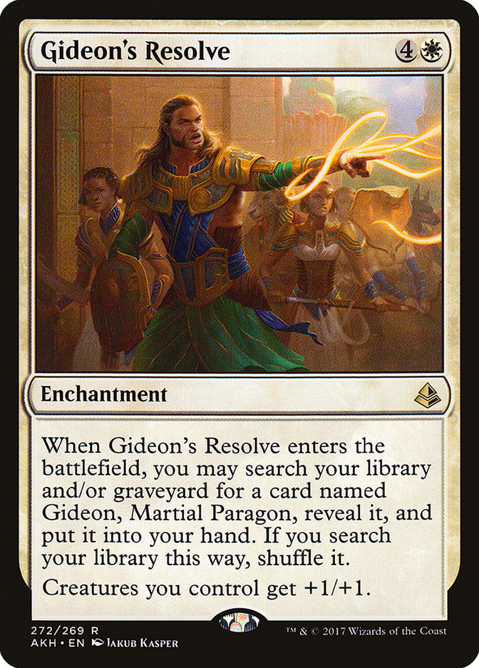 Gideon's Resolve [Amonkhet] | Card Merchant Takapuna