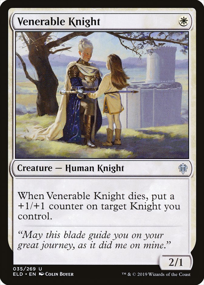 Venerable Knight [Throne of Eldraine] | Card Merchant Takapuna