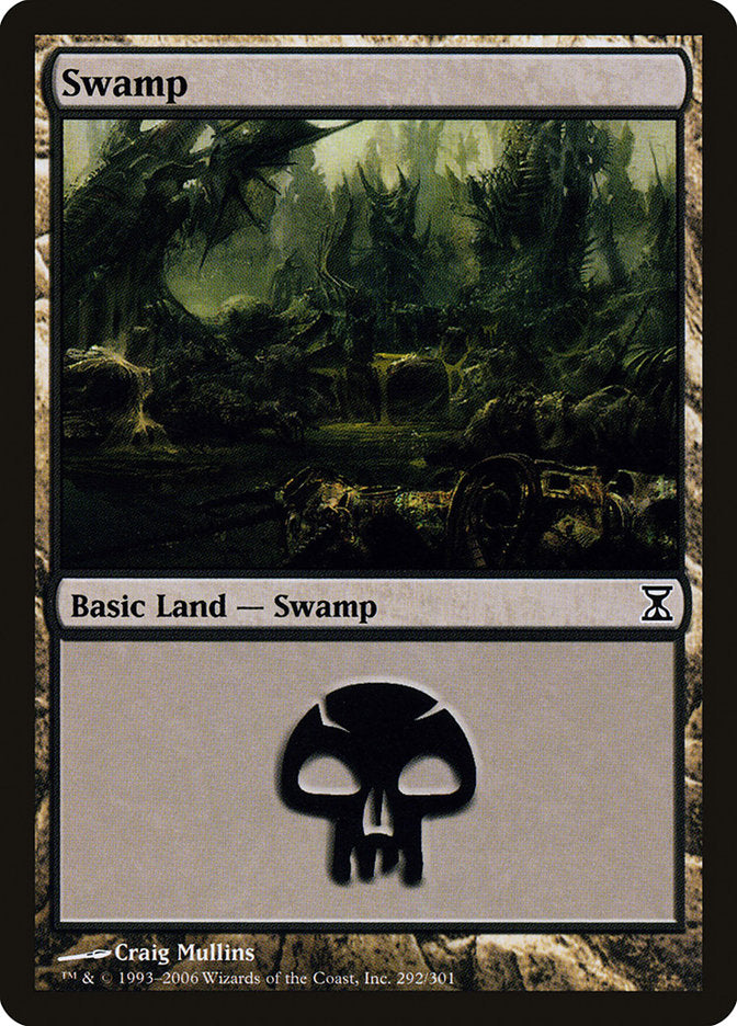 Swamp (292) [Time Spiral] | Card Merchant Takapuna