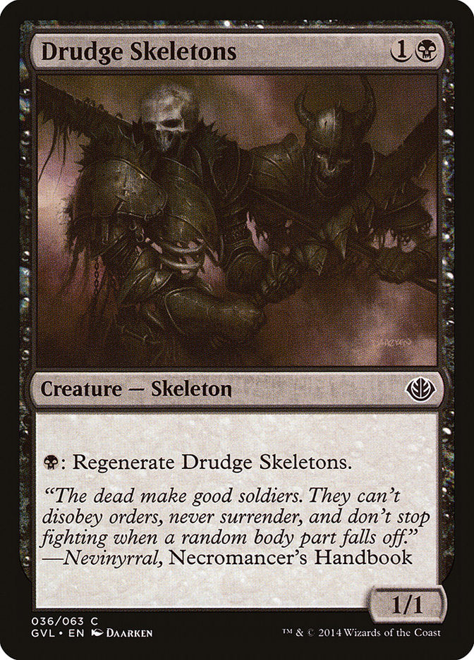 Drudge Skeletons (Garruk vs. Liliana) [Duel Decks Anthology] | Card Merchant Takapuna