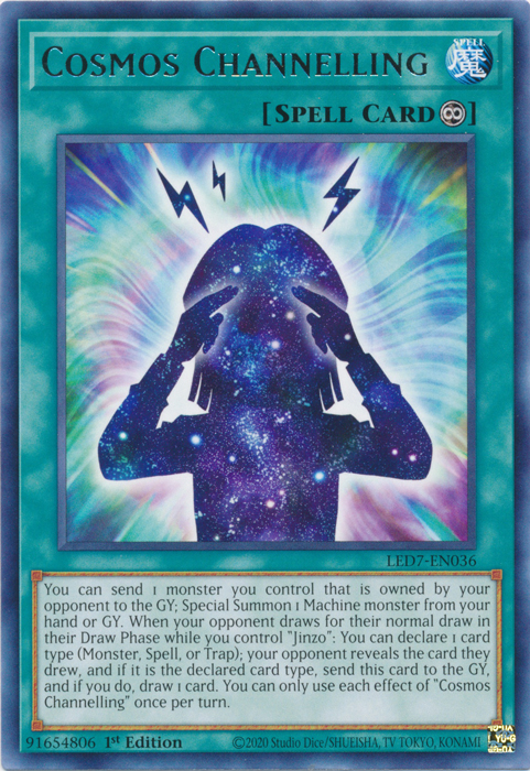 Cosmos Channelling [LED7-EN036] Rare | Card Merchant Takapuna