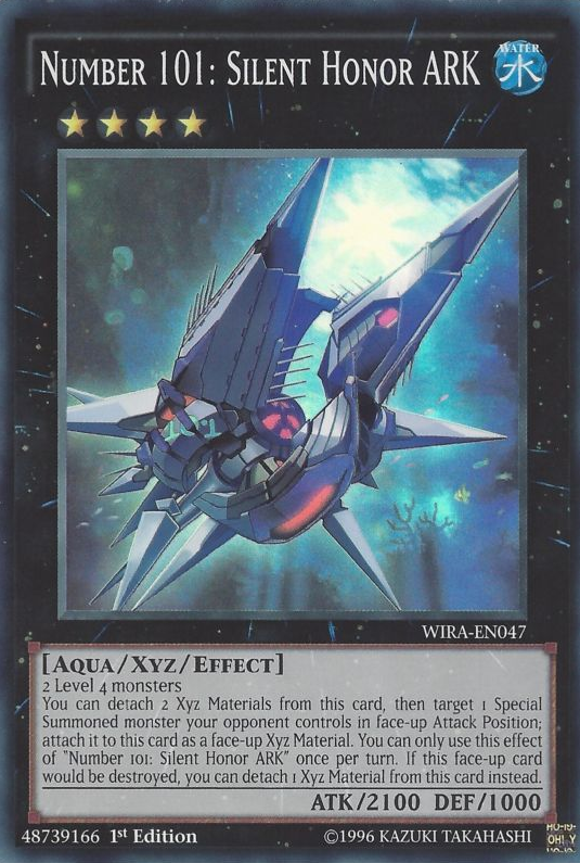 Number 101: Silent Honor ARK [WIRA-EN047] Super Rare | Card Merchant Takapuna