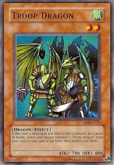 Troop Dragon [DB2-EN157] Common | Card Merchant Takapuna