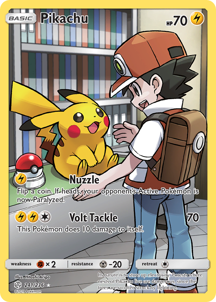 Pikachu (241/236) [Sun & Moon: Cosmic Eclipse] | Card Merchant Takapuna